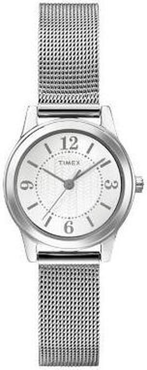 Women's Timex Watch with Mesh Bracelet - Silver T2P457JT
