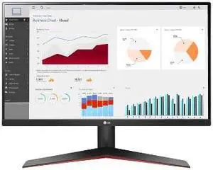 LG 27" Full HD IPS Computer Monitor, AMD FreeSync, 3-Side Virtually Borderless Design - Black