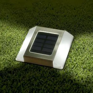 Classy Caps Stainless Steel Solar Path Light - 2 Pack