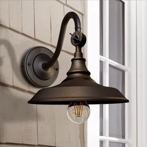 Classy Caps Dark Bronze Solar Barn Light