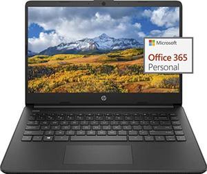 HP 2021 Newest 14 Laptop Intel N4020 4GB RAM 64GB Storage Office 365 Webcam HDMI Google Classroom