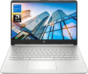 HP 14z Laptop, 14" HD Touchscreen Display, AMD 3020e Processor, 8GB RAM, 256GB SSD, SD Card Reader, HDMI, Wi-Fi, Webcam, Windows 11 Home, Silver