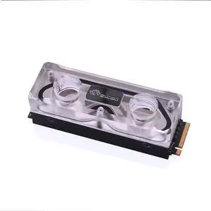 Bykski M.2 SSD PMMA Hard Disk Water Block - Clear (B-NVME-SL)