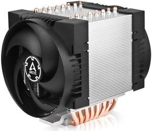 ARCTIC Freezer 4U-M for AMD: SP6, sTR5, SP3, TR4, sTRX4, SWRX8 and Intel: LGA4189, LGA 4677-4U & UP, Server CPU Cooler, 2 x 120 mm Fans, 400-2300 RPM, Rack Cooling Fan, Server Fan, Rack Fans