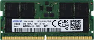 Samsung 32GB (1x32GB) DDR5 4800MHz PC5-38400 SODIMM 2Rx8 CL40 1.1v Module Notebook Laptop RAM Memory Upgrade M425R4GA3BB0-CQK Adamanta