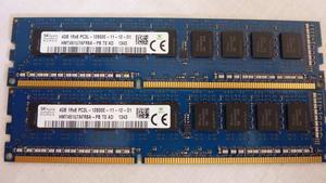 HMT451U7AFR8A-PB HYNIX 4GB 1X4GB PC3-12800 DDR3 1600MHZ SDRAM 1rx8 Ecc Unbuffered Cl11 240-Pin Dimm Memory Module. New Bulk Pack.