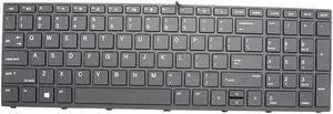 New Keyboard Replacement for HP Probook 450 G5 / 455 G5 / 470 G5 L01028-001 with Backlit Frame US