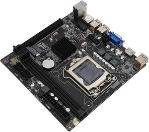 DDR3 Mainboard, H61S Motherboard for Desktop, Dual Channel DDR3, LGA1155 Processors, for Intel for Core I7/I5/I3, for Pentium, for