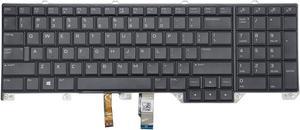 ANTWELON Replacement Laptop Keyboard Backlit for DELL Alienware 17 R4 Backlight US Layout