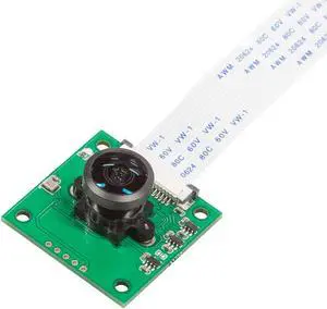Arducam 5MP Ultra Wide Angle Fisheye Lens, OV5647 Pi Camera Module with IR Filter and Manual Focus for Raspberry Pi 5/4B/3B /3B+