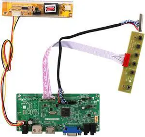 FanyiTek HD-MI VGA DP LVDs Controller Board ME.RT2525.EB818 30pin for 14.1" 15.4" 1280x800 LP141WX3 B154EW08 LTN154AT01 LTN154X3-L01 LP154WX3 1CCFL LCD Display