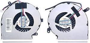 New A Pair Replacement Cooling Fans for MSI GE62VR GL62M GP62MVR GL72MVR MS16J9 GP72VR PE62 Series Laptop Fan