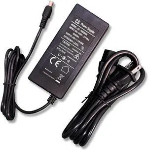 48V 2A Power Supply Adapter Compatible with 8 Port POE NVR, AC 100-240V to DC 48V 2A Power Adapter Charger ONLY for OOSSXX Security Camera