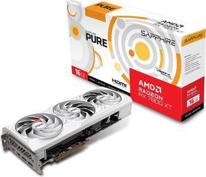 Sapphire 11330-03-20G Pure AMD Radeon RX 7800 XT Gaming Graphics Card with 16GB GDDR6, AMD RDNA 3