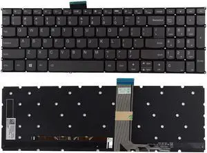 SUNMALL Replacement Keyboard Compatible with Lenovo Air 15 2020.IdeaPad 3-15ITL6 3-15ALC6 5-15ARE05 5-15ALC05 5-15ITL05 5-15IIL05 S350-15IML S350-15IIL with Backlit Grey Keyboard