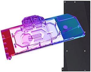 Copper GPU Water Cooling Block GPU Waterblock Graphics Card Water Cooling Block for XFX AMD Radeon RX7900XT Pro 24G (5V ARGB RBW Aura Effect LED Lights GPU Block with Backplate)