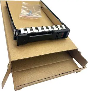 BestParts New 2.5" SAS SATA Hard Drive Tray Replacement for HPE ProLiant DL20 G10 Plus/ DL325 Gen10 Plus V2/ DL360 G10 Plus/ DL380 G10 Plus/ DL380 G10 Plus V2/ DL385 G10 Plus V2/ with 4X Screws