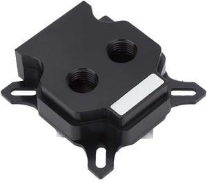 GPU Waterblock, Computer GPU Water Block Water Cooling Head Block with Copper Baseboard for 43mm-53mm Hole