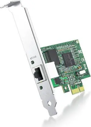 ipolex 1.25G Gigabit Ethernet Network Card with Broadcom BCM5751 Controller-10/100/1000Mbps Ethernet Network Adapter(NIC) Compatible for BCM5751-T1, Single RJ45 Copper Port, PCI-Express 2.1 X1