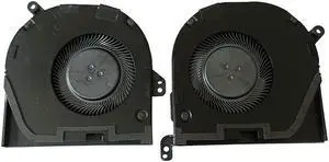 (1 Pair) New CPU GPU Cooling Fans Intended for Dell XPS 15 9500 Precision 5550 Series Laptop 009RK6 0DJH35 DC5V