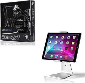 AboveTEK Elegant Tablet Stand and iPad Lock Security Cable