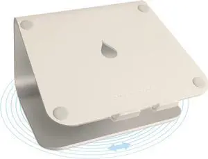 Rain Design mStand360 Laptop Stand with Swivel Base, Starlight (10093)