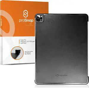 iOgrapher proSnap iPad Pro 12.9 Case - 12.9 Inch iPad Pro Case with Lens Compatibility - Protects Against Bumps & Scratches - iPad Pro 12.9 Case 6th Generation, iPad Pro 5th Generation Case 12.9