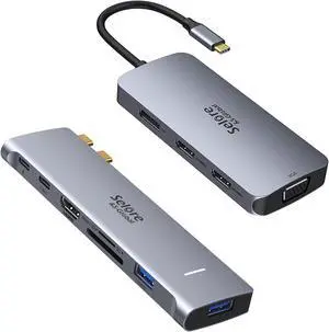 Mac HDMI Adapter+Docking Station Dual Monitor