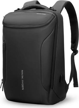 Muzee Business Backpack,Waterproof bag for Travel Flight Fits 17.3Inch Laptop With USB Charging Plug