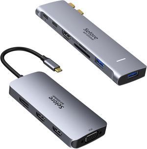 MAC HDMI Adapter+USB C Docking Station