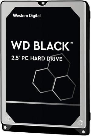 Western Digital 1TB WD Black Performance Mobile Hard Drive - 7200 RPM Class, SATA 6 Gb/s, 64 MB Cache, 2.5" - WD10SPSX, Mechanical Hard Disk