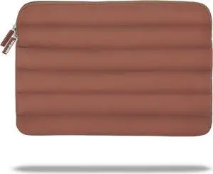 ANECDOTE Laptop Case 15-16 Inch - A Perfect Laptop Sleeve - Compatible with MacBook Air/Pro 15 inch M3 M2 M1 Chip Pro Max 2023-2021 - Fits Well, Made of 100% Nylon with Aesthetic Design (Mauve)