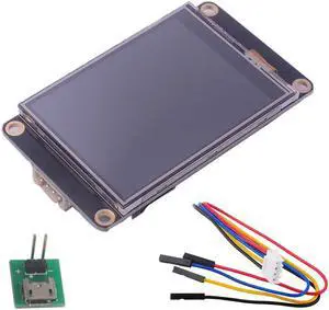 DIYmalls Nextion Enhanced 2.8 inch HMI Display Resistive Touch Screen 5V TFT LCD 320x240 for Arduino ESP32 ESP8266 (NX3224K028)