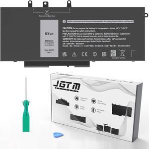 JGTM 68Wh GJKNX Laptop Battery for Dell Latitude 5580 5480 5280 5288 5488 5590 5591 5490 5491 5495 E5480 E5580 E5490 E5590 Precision 15 3520 3530 Series 5YHR4 GD1JP DY9NT 7.6V