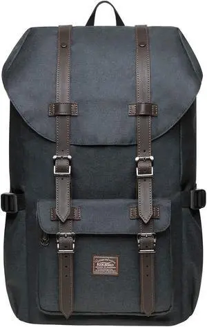 KAUKKO Laptop Outdoor Backpack, Traveling Rucksack Fits 15.6 Inch Laptop(23-Darkgrey)