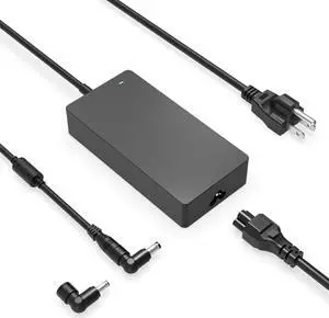 180W 150W AC Charger Fit for MSI Stealth 15 A13VF, Prestige 16 Studio A13VF A13VE, CreatorPro M16 A12UJS, Bravo 15 B7ED Gaming Laptop Power Adapter Supply Cord (UL Listed)