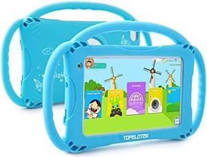 Kids Tablet 7inch Android Toddler Tablet 32GB Tablet APP Preinstalled & Parent Control Learning Education Tablet WiFi Camera Kid-Proof Case with Handle,Netflix YouTube Ages 3-14