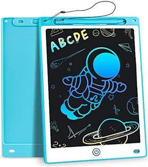 WSNDD LCD Writing Tablet for Kids 10 Inches Colorful Screen Drawing Pad, Doodle and Scribbler Boards for Toddler Kids (Blue)