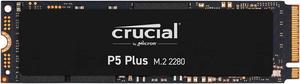 Crucial P5 Plus 1TB PCIe Gen4 3D NAND NVMe M.2 Gaming SSD, up to 6600MB/s - CT1000P5PSSD8 Solid State Drive