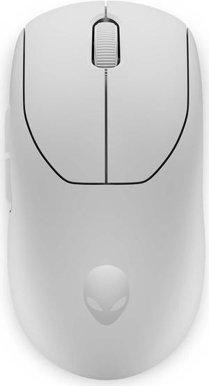 Alienware Pro Wireless Gaming Mouse - 2.4GHz Gaming Wireless/USB Wired Connectivity, Adjustable DPI, Optical Sensor Technology, 6 Programmable Buttons, 650 IPS Sensor Max Speed - Lunar Light