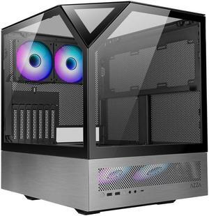 AZZA CSAZ-810 Sanctum/Innovative Case/Gaming/ATX Mid-Tower/Computer Case/Tempered Glass Panel