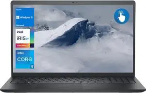 Dell Inspiron 15 3000 Series 3511 Laptop, 15.6" FHD Touchscreen, Intel Core i5-1135G7 Processor, 12GB DDR4 RAM, 512GB PCIe SSD, Webcam, HDMI, Wi-Fi, Windows 11 Home, Black