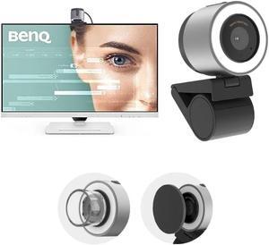 BenQ 32 Inch IPS 1440p Monitor GW3290QT ideaCam S1 Plus | All in One with Webcam Document Camera and 15X Glass Zoom Lens to Convey Your Idea | Plug and Play Computer Camera for PC