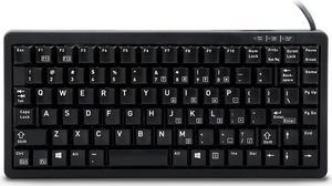 Cherry G84 Ultraslim Keyboard, Black - 83 Keys, G84-4100LCMUS-2