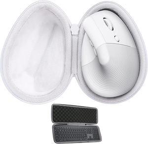 Hard Case for Logitech Lift Vertical Mouse + MX Keys Keyboard