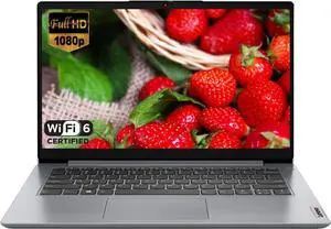 Lenovo Ideapad 3i Flagship 14'' FHD Laptop for Business and Students Essential, 12GB RAM, 512GB NVMe SSD, Intel Dual Core Processor, Wi-Fi 6, HDMI, Dolby Audio, Windows 11 Home, GM Accessories, Gray