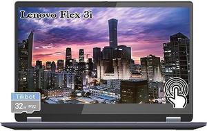 Lenovo Flex 3i Chromebook Touchscreen Laptop  2in1 156 FHD IPS Display  Intel Pentium Silver N6000  WiFi 6  USB C  Webcam  Google Chrome  Flip Convertible 8GB RAM  64GB eMMC32GB SD Card