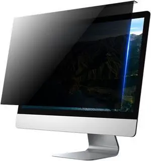 BESTORI Privacy Screen Filter for 22 Inches Diagonal LED PC Monitor Anti Glare Anti Blue Light Screen Protector Panel Widescreen Frame Hanging Type Eye Protection Sleep Better