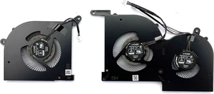 CPU+GPU Cooling Fan Replacement for MSI GS66 WS66 Stealth 10SD 10SE 10SF 10SFS 10SGS,10UG 10UH 10UE MS-16V1 MS-16V2 MS-16V3 BS5005HS-U4Q BS5005HS-U4J 16V1-G-CW 16V1-G-CCW DC5V 1.0A Fan Pair Fans CPU+GPU Cooling Fan Replacement for MSI GS66 WS66 Stealth 10SD 10SE 10SF 10SFS 10SGS,10UG 10UH 10UE MS-16V1 MS-16V2 MS-16V3 BS5005HS-U4Q BS5005HS-U4J 16V1-G-CW 16V1-G-CCW DC5V 1.0A Fan Pair Fans