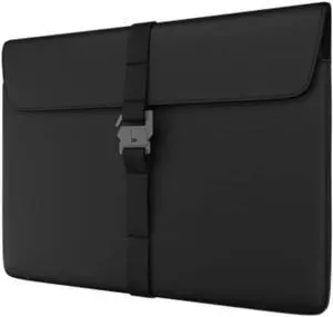 Db Journey The Essential Laptop Sleeve - 16" Protective Nylon Laptop Case for Travel, Lightweight & Durable, Computer Carrying Bag, Compatible with MacBook Pro - Black Out